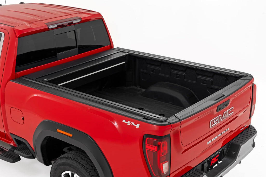 Powered Retractable Bed Cover | 6'9" Bed | Chevy/GMC 2500HD/3500HD (20-26) by Rough Country