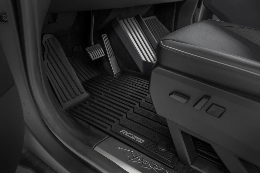 Flex-Fit Floor Mats | FR & RR | Tesla Cybertruck 4WD (2024-2026)