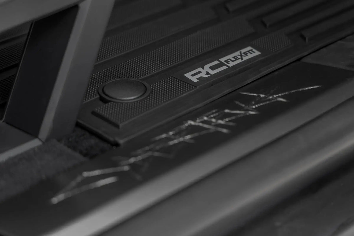Flex-Fit Floor Mats | FR & RR | Tesla Cybertruck 4WD (2024-2026) by Rough Country