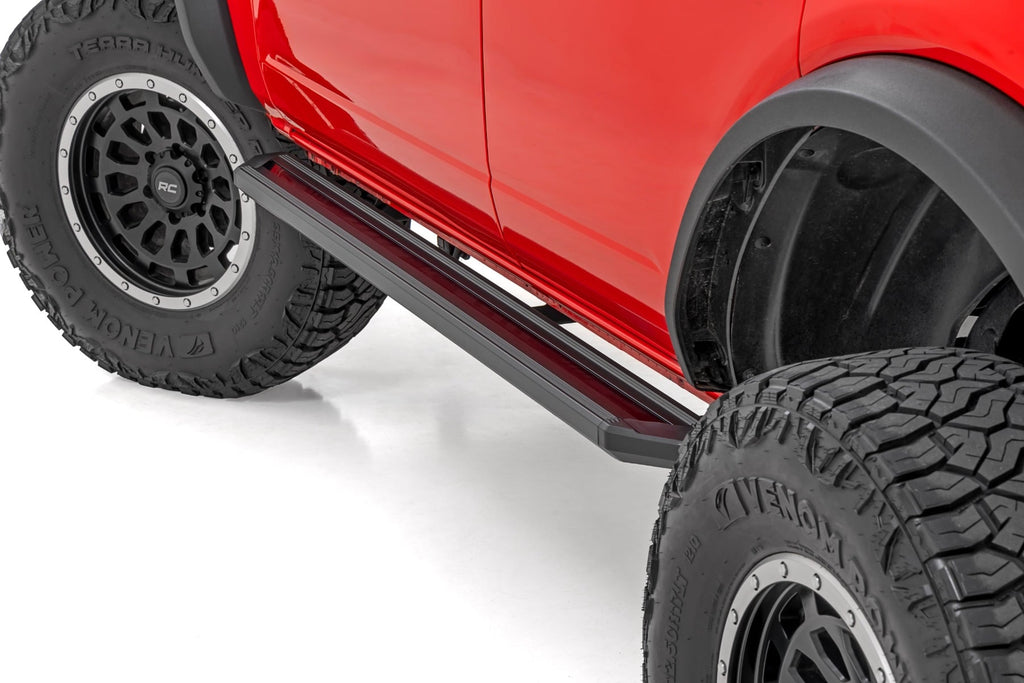 Multi-Color LED Running Boards | 4-Door | Ford Bronco 4WD (2021-2026) by Rough Country
