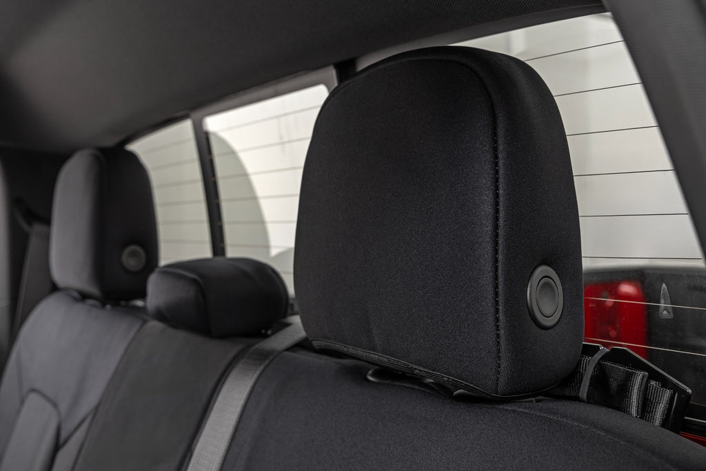 Seat Covers | Front Bucket | Rear Bench | Chevy/GMC Canyon/Colorado (23-26) by Rough Country