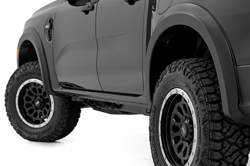 Sport Fender Flares | G1 Absolute Black | Ford Ranger 2WD/4WD (2024-2026) by Rough Country