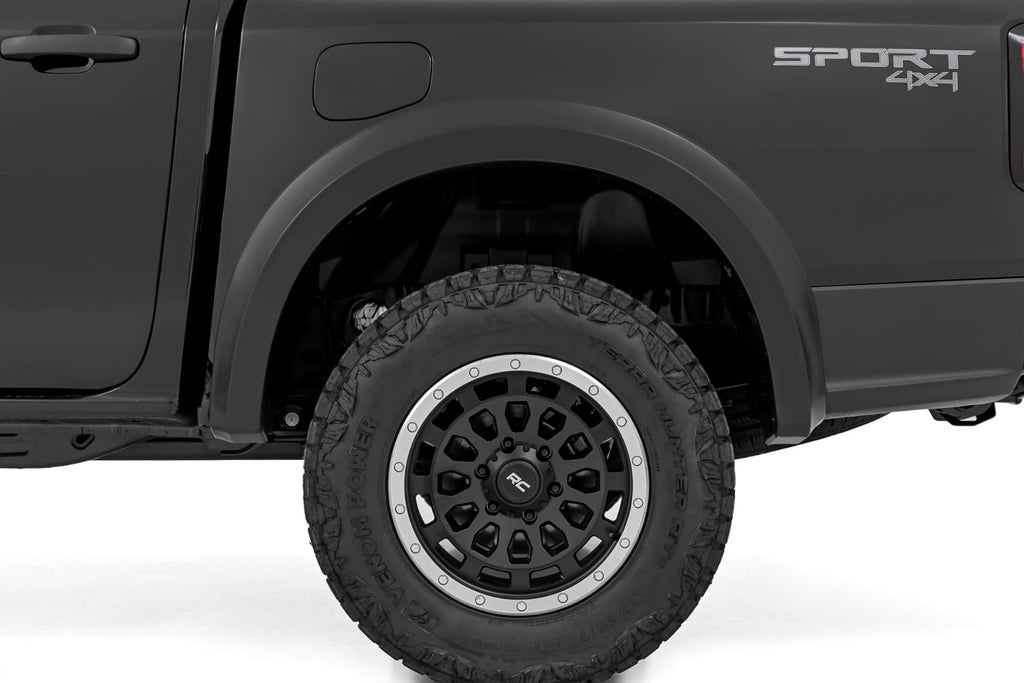 Sport Fender Flares | Ford Ranger 2WD/4WD (2024-2026) by Rough Country