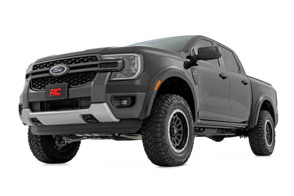 Sport Fender Flares | G1 Absolute Black | Ford Ranger 2WD/4WD (2024-2026) by Rough Country
