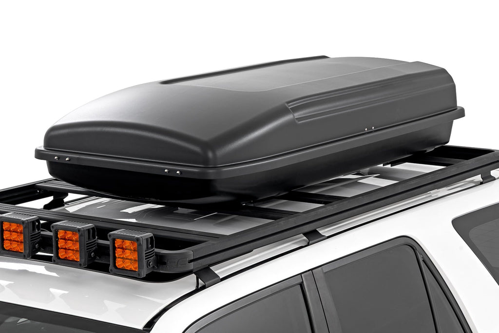 Rooftop Cargo Box | Hard Shell | Strut Assisted | 14.5 Cu. Ft. Storage by Rough Country