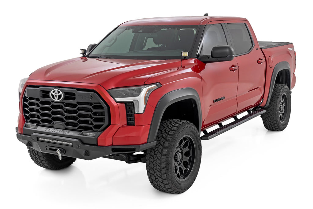 TR2 Running Boards | CrewMax | Toyota Tundra 2WD/4WD (2022-2026) by Rough Country