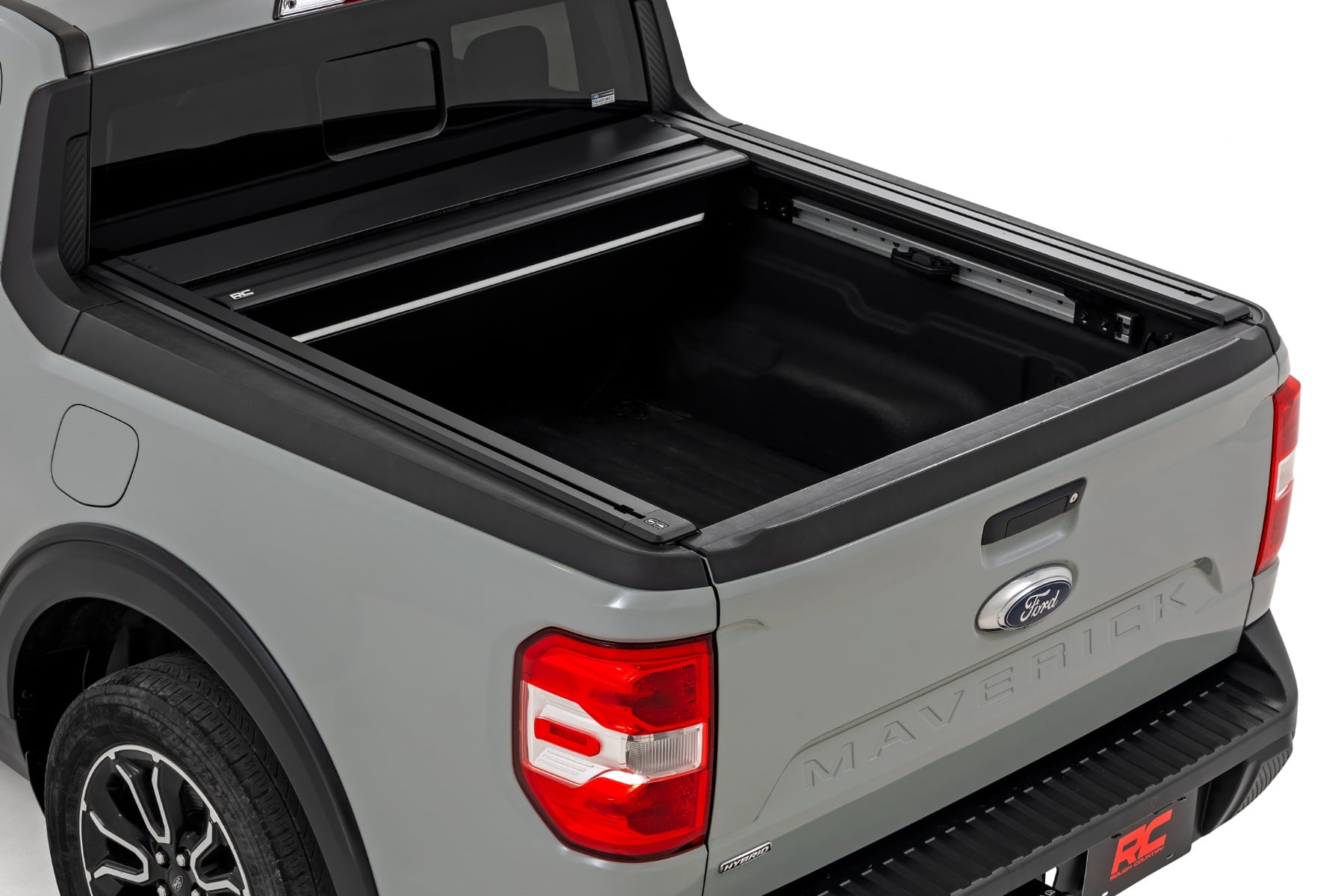 Powered Retractable Bed Cover | 4'6" Bed | Ford Maverick 2WD/4WD (2022-2026) by Rough Country