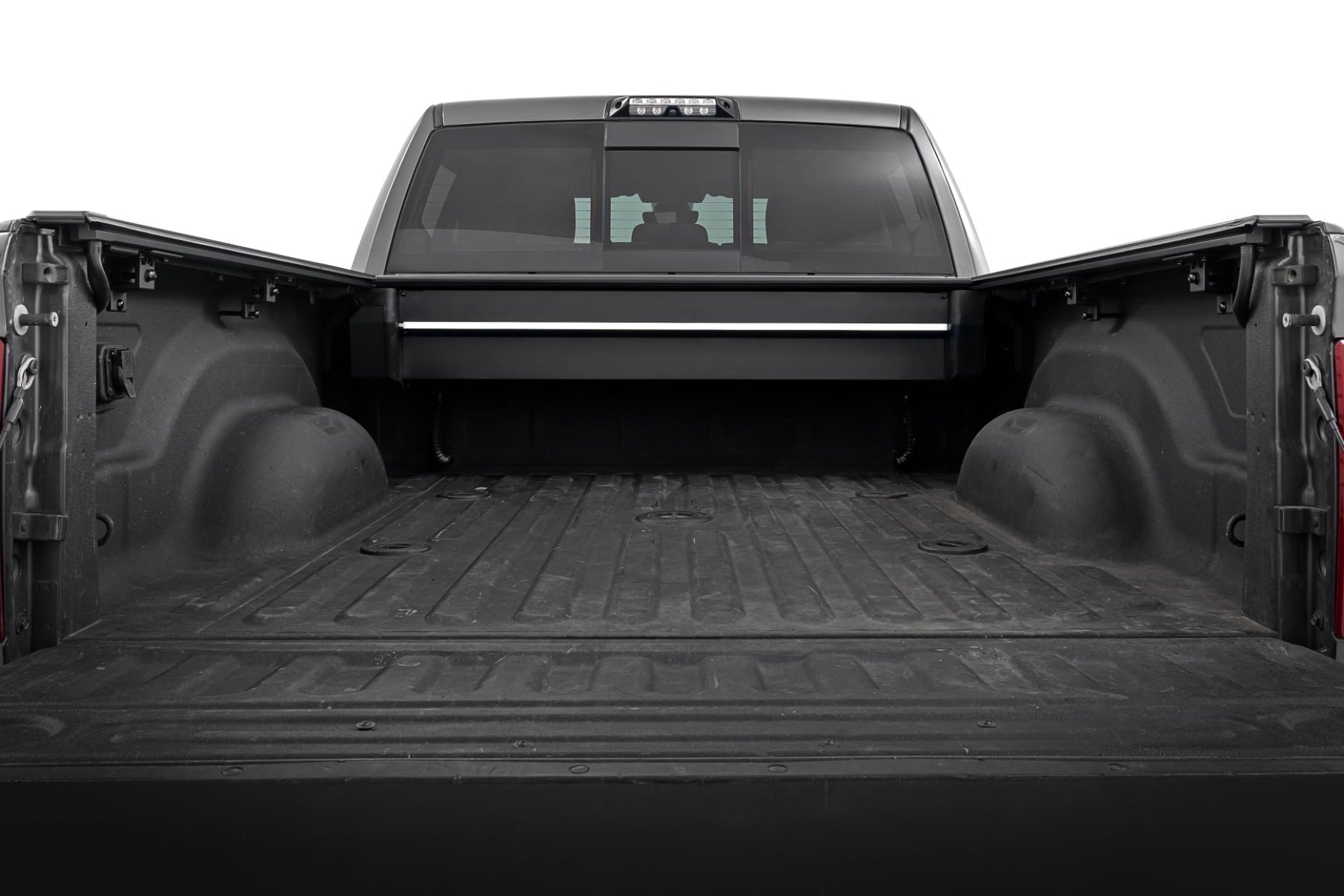 Powered Bed Cover | 6'4" Bed | Ram 1500 (09-18) 2500 (10-26) 2WD/4WD by Rough Country
