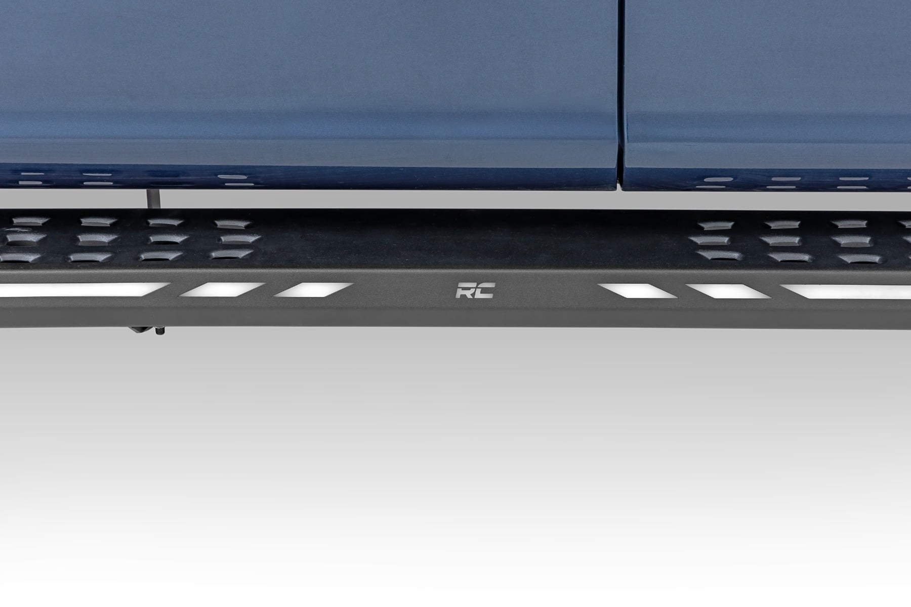 AC2 Running Boards | Amber/White | Crew Cab | Ford F-150/Lightning/F-250/F-350/Raptor (15-26) by Rough Country