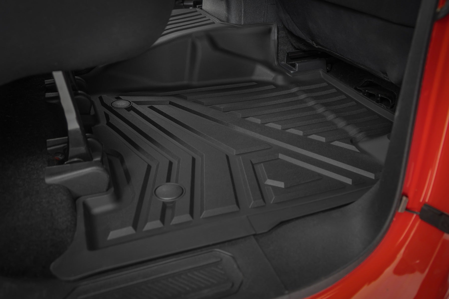 Floor Mats | Front & Rear | Ford Bronco 4WD (2021-2026) by Rough Country