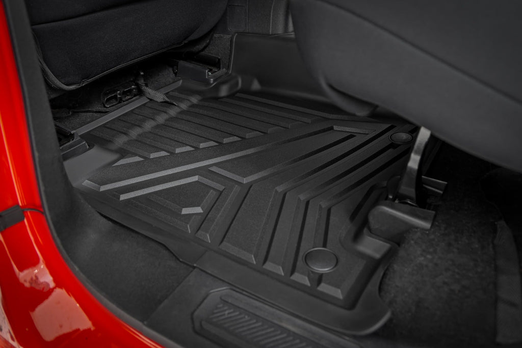 Floor Mats | Front & Rear | Ford Bronco 4WD (2021-2026) by Rough Country