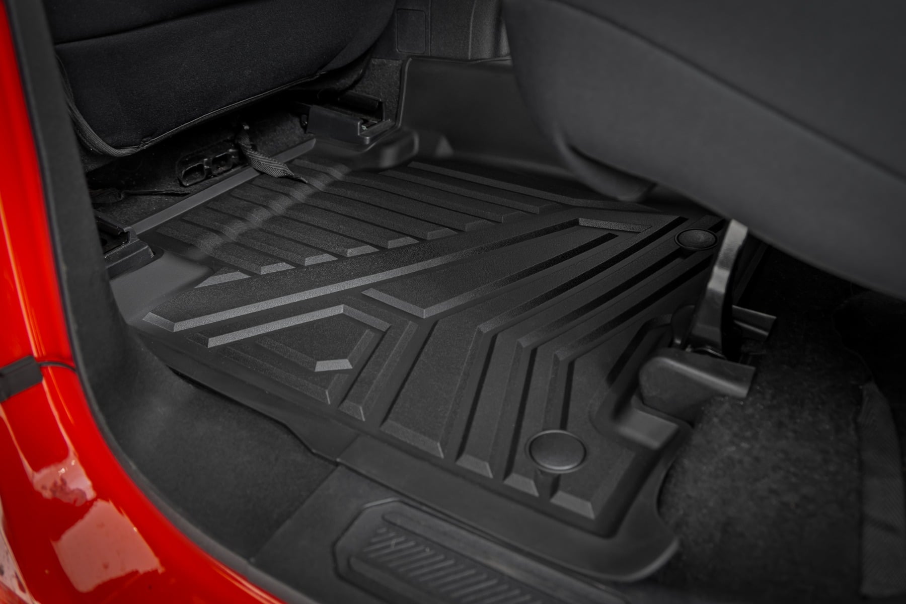 Floor Mats | Front & Rear | Ford Bronco 4WD (2021-2026) by Rough Country
