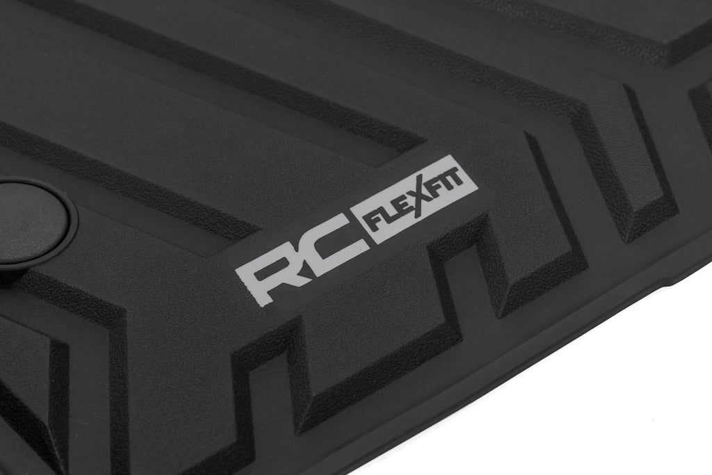 Floor Mats | Front & Rear | Ford Bronco 4WD (2021-2026) by Rough Country