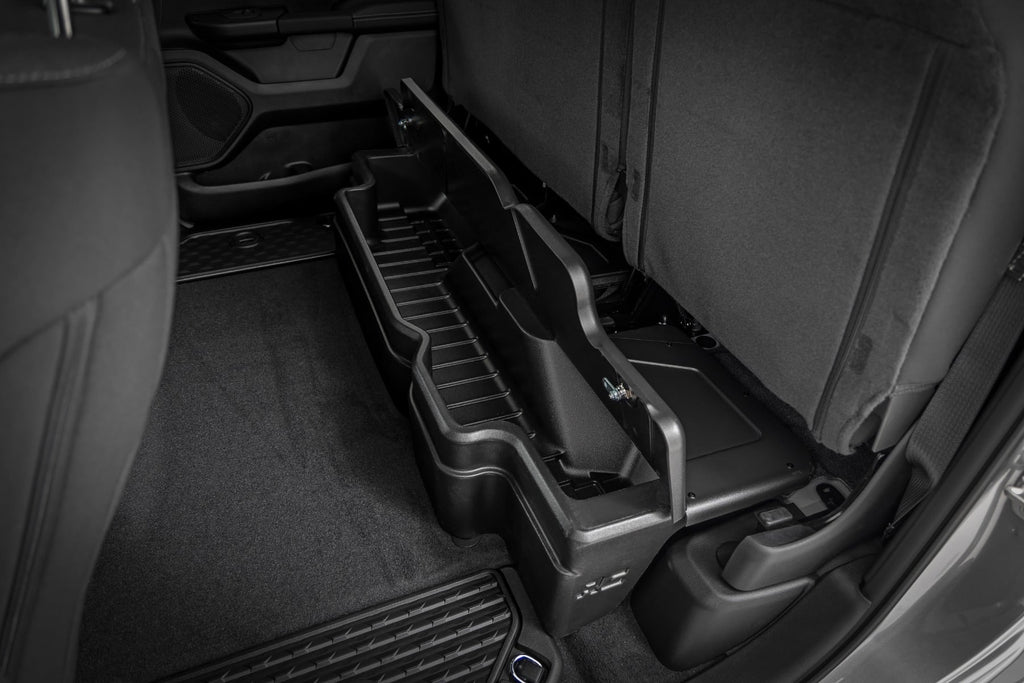 Under Seat Storage with Locking Lid | Crew Cab | Ram 1500 2WD/4WD (2019-2026) by Rough Country
