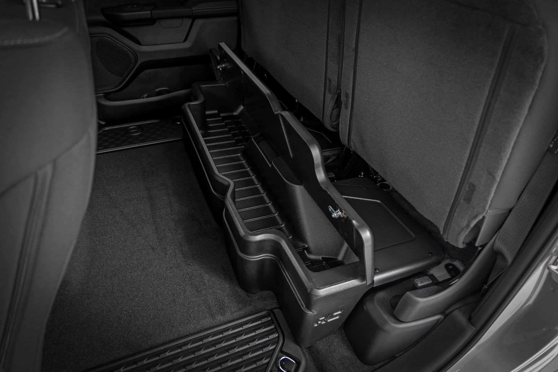 Under Seat Storage with Locking Lid | Crew Cab | Ram 1500 2WD/4WD (2019-2026) by Rough Country
