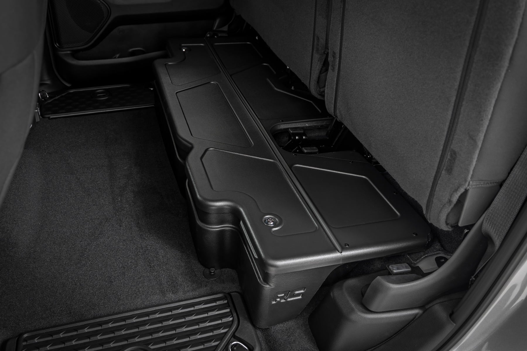Under Seat Storage with Locking Lid | Crew Cab | Ram 1500 2WD/4WD (2019-2026) by Rough Country