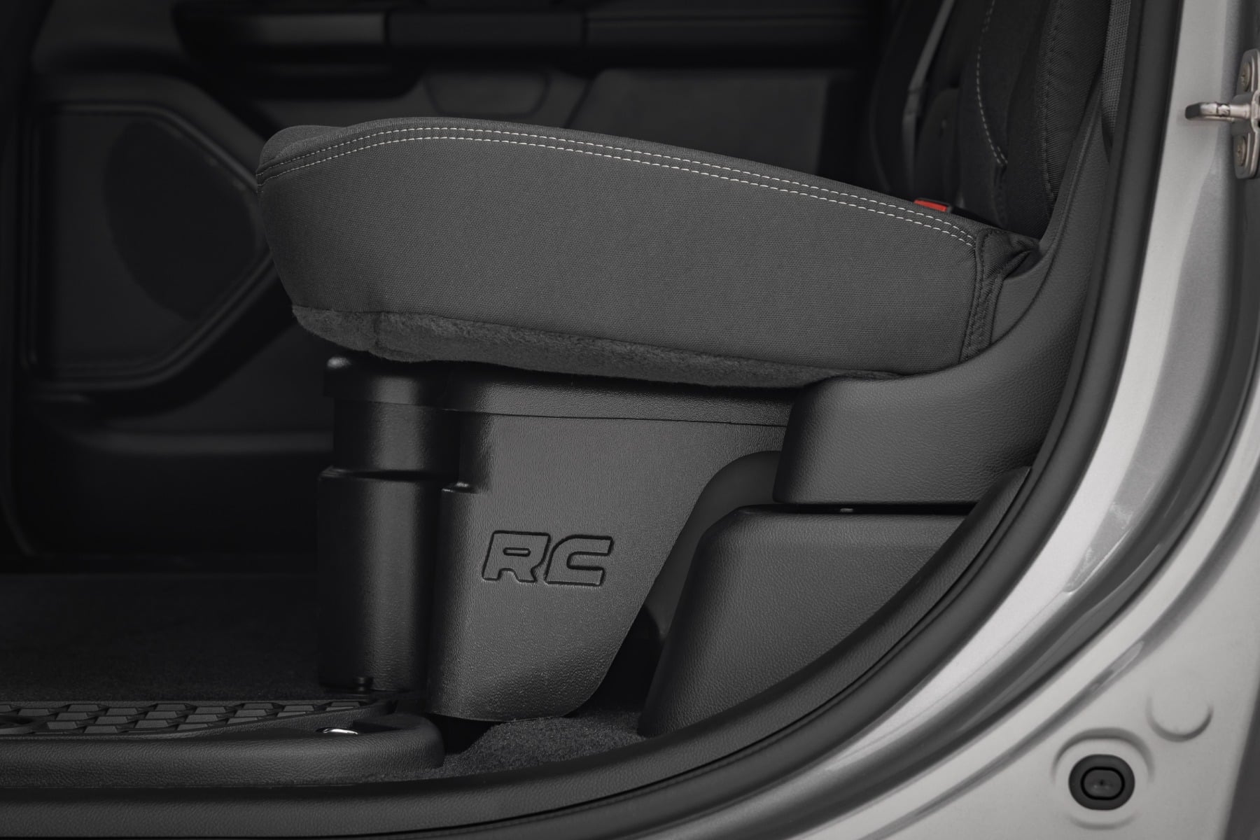 Under Seat Storage with Locking Lid | Crew Cab | Ram 1500 2WD/4WD (2019-2026) by Rough Country