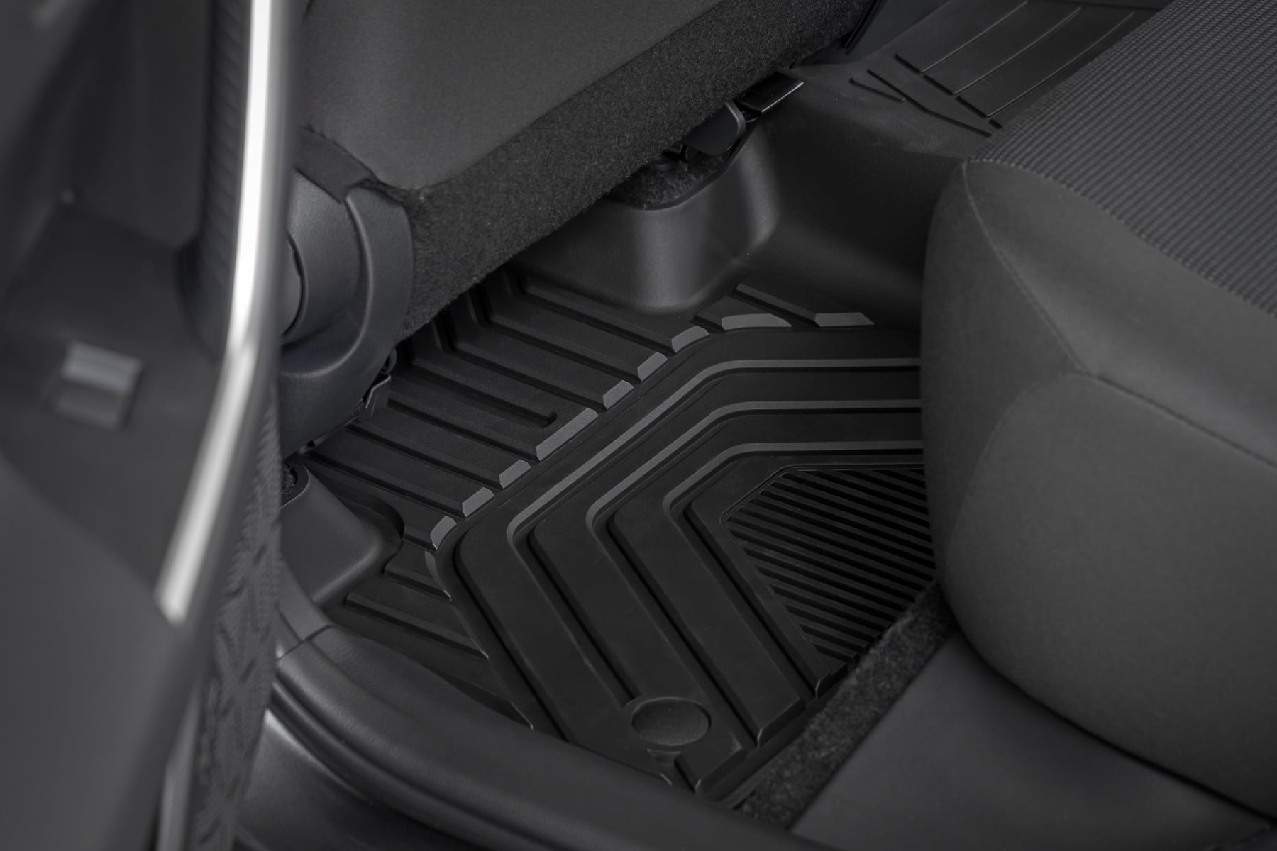 Flex-Fit Floor Mats | Front & Rear | Toyota RAV4 2WD/4WD (2019-2025) by Rough Country