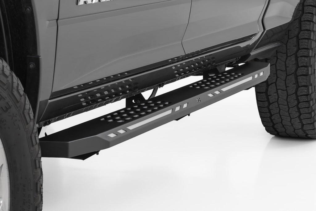 AC2 Running Boards | Amber/White | Crew Cab | Ram 1500 (19-26)/1500 TRX (21-24) by Rough Country