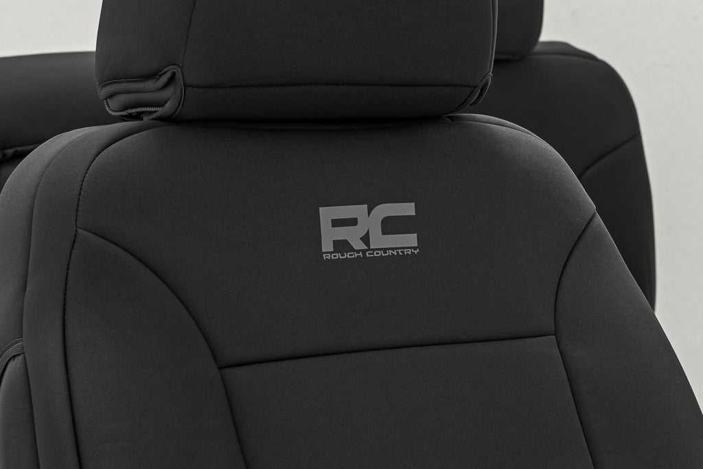 Seat Covers | FR Bucket & RR 60/40 Bench | Chevy/GMC 2500HD/3500HD (14-26) by Rough Country