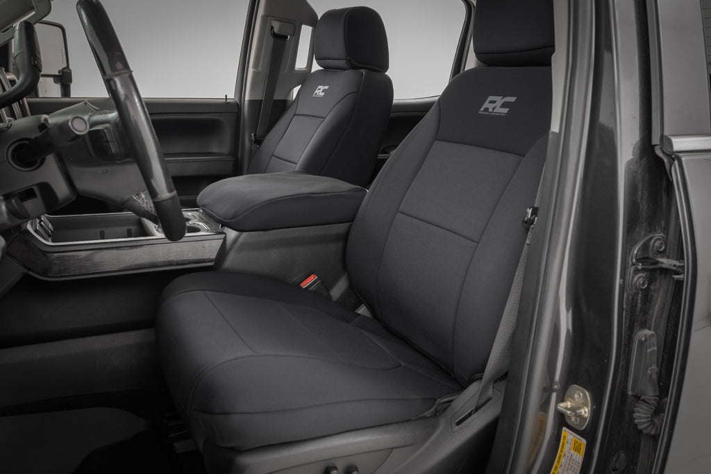 Seat Covers | FR Bucket & RR 60/40 Bench | Chevy/GMC 2500HD/3500HD (14-26) by Rough Country
