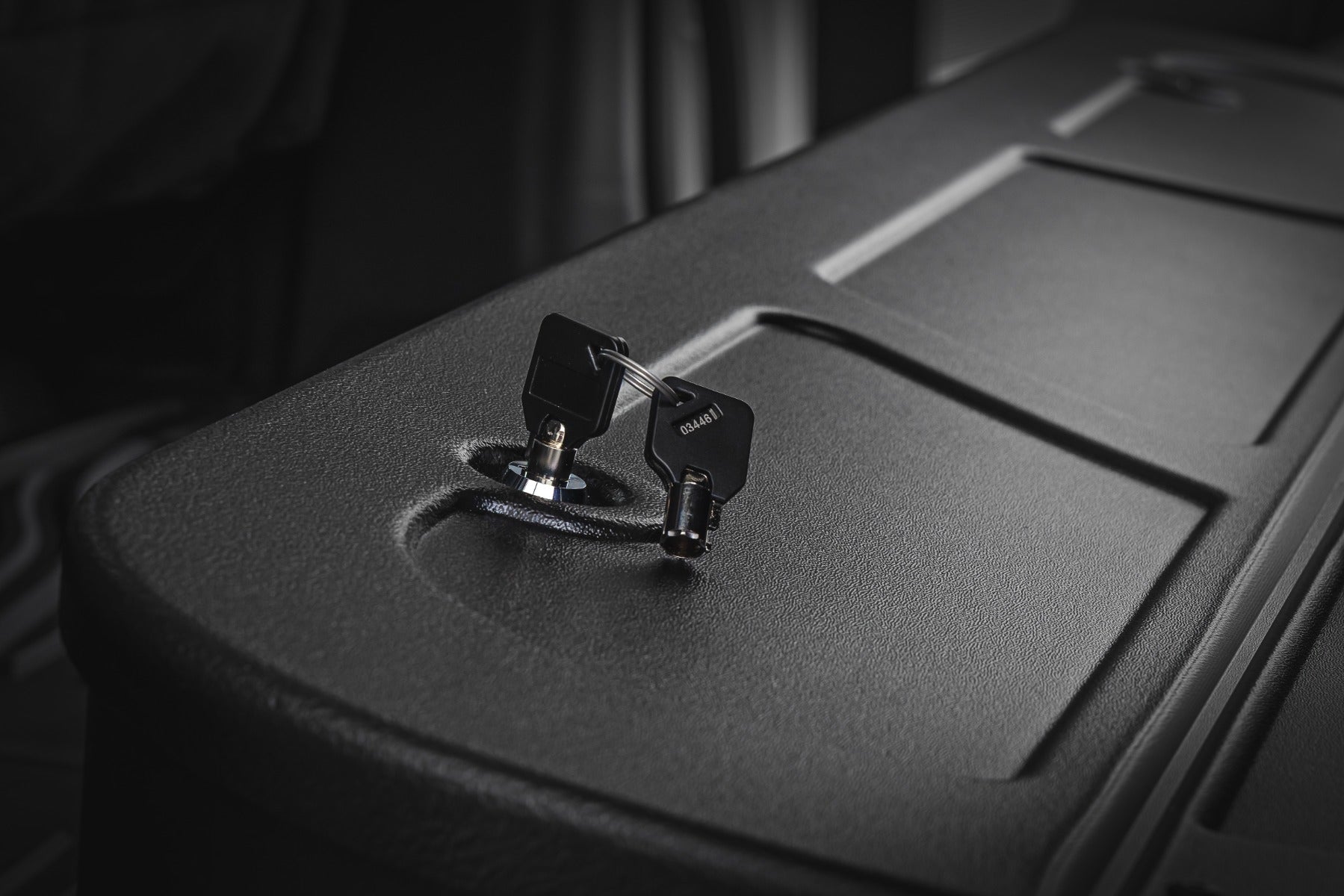 Under Seat Storage with Locking Lid | Ford F-150/F-250/F-350/Raptor (2015-2025) by Rough Country