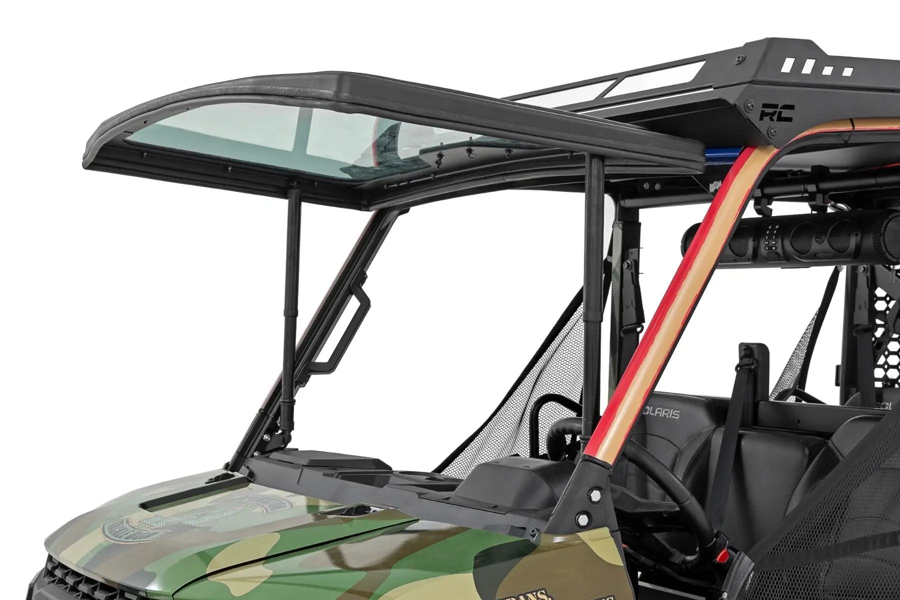 Electric Tilt Windshield | Glass | Formed Frame | Polaris Ranger XP 1000 