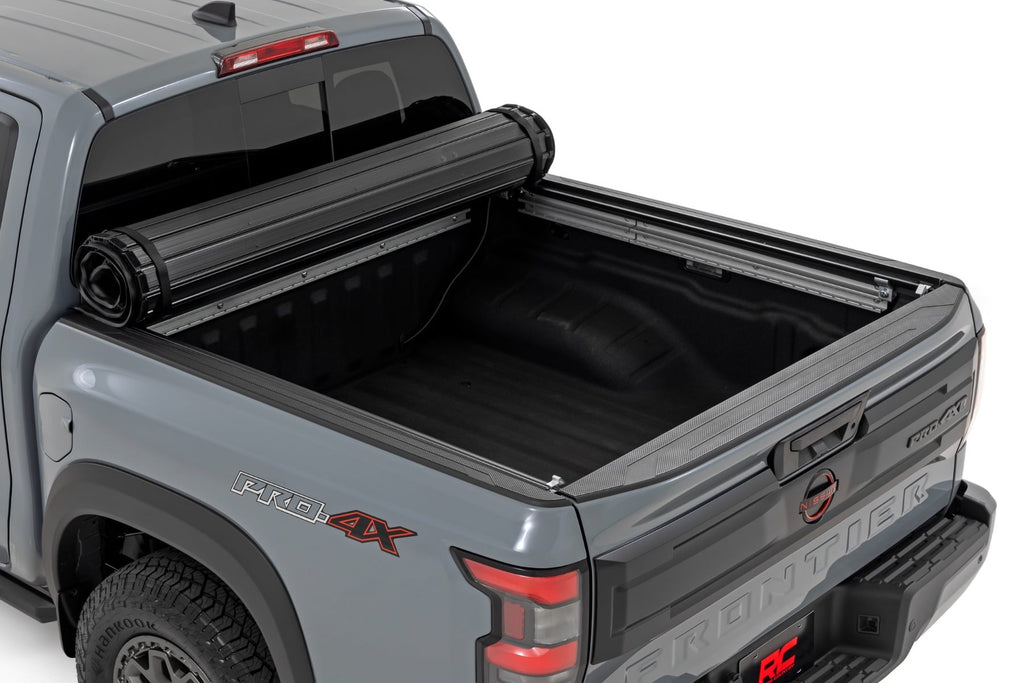Hard Roll Up Bed Cover | 5' Bed | Nissan Frontier 2WD/4WD (2022-2026) by Rough Country