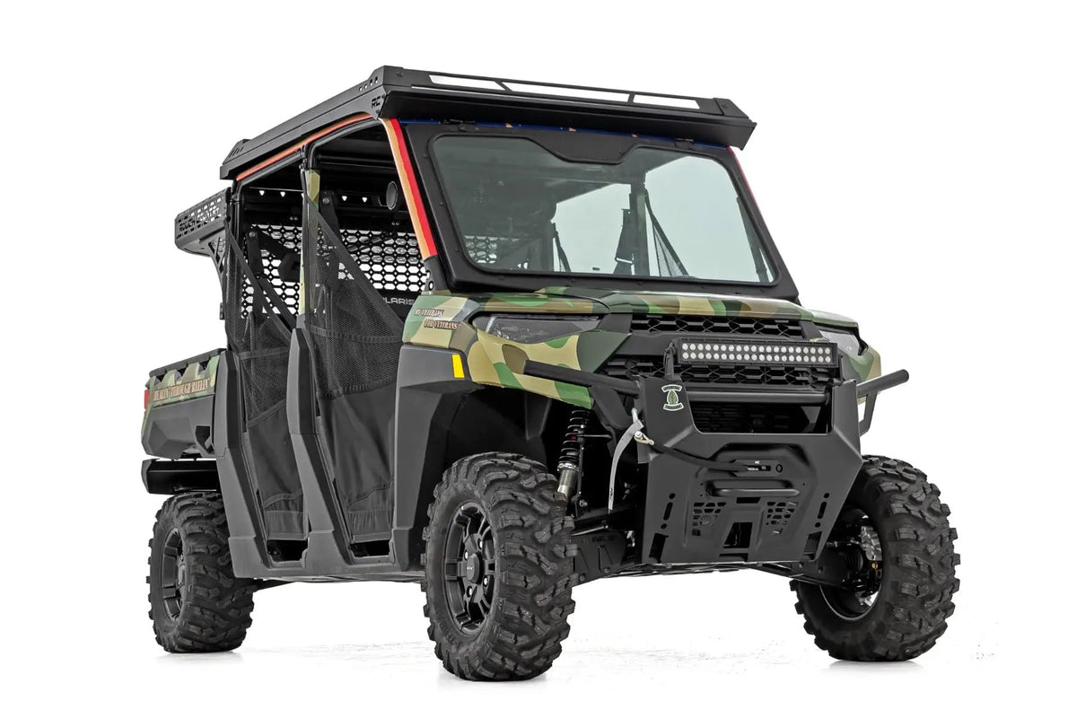 Electric Tilt Windshield | Glass | Formed Frame | Polaris Ranger XP 1000 by Rough Country