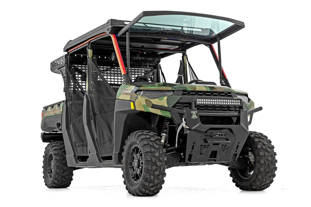Electric Tilt Windshield | Glass | Formed Frame | Polaris Ranger XP 1000 by Rough Country