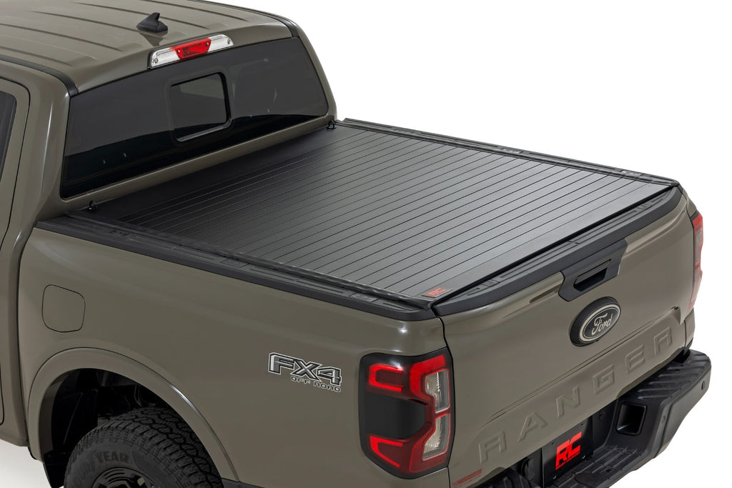 Hard Roll Up Bed Cover | 5' Bed | Ford Ranger 2WD/4WD (2024-2026) by Rough Country