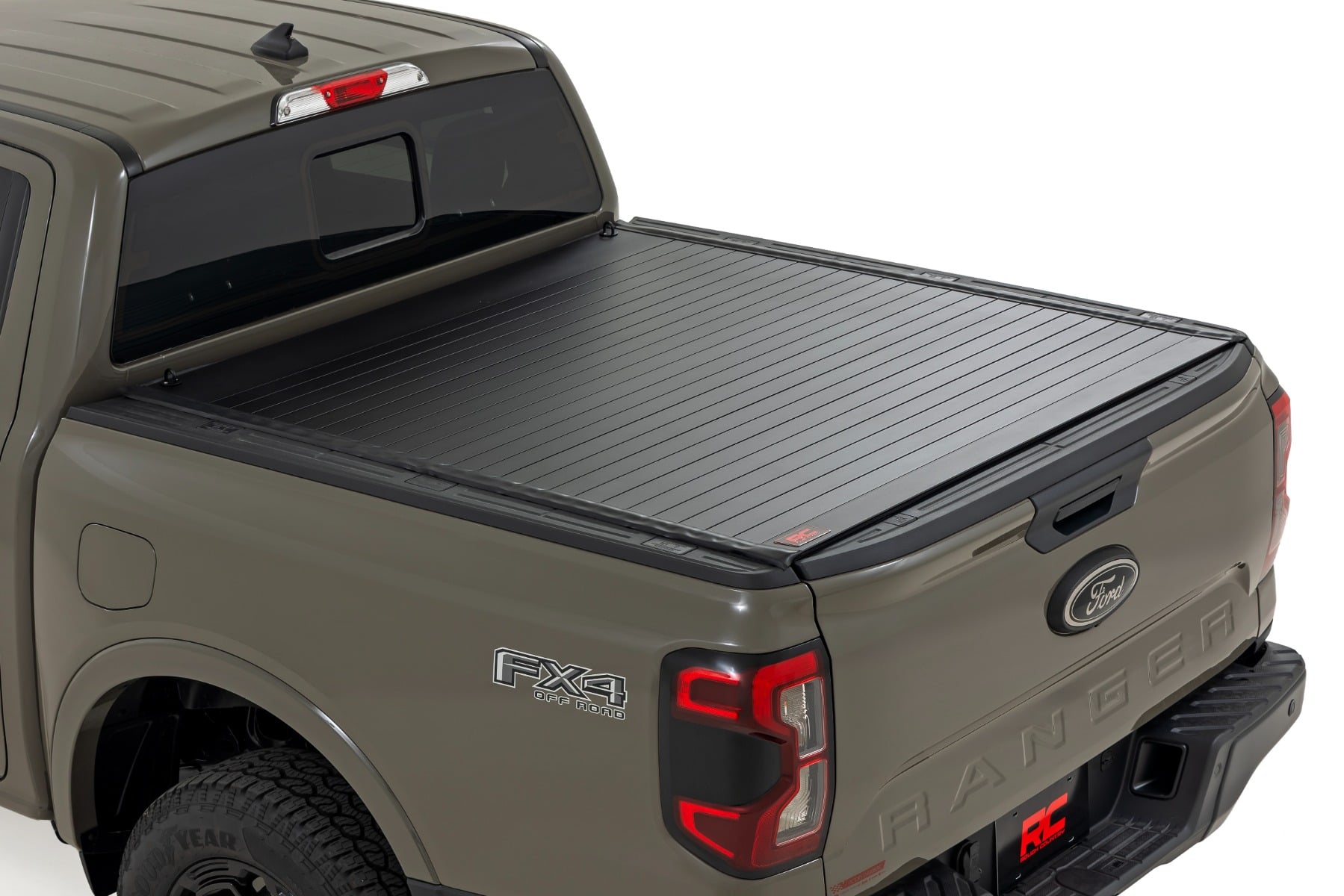 Hard Roll Up Bed Cover | 5' Bed | Ford Ranger 2WD/4WD (2024-2026) by Rough Country