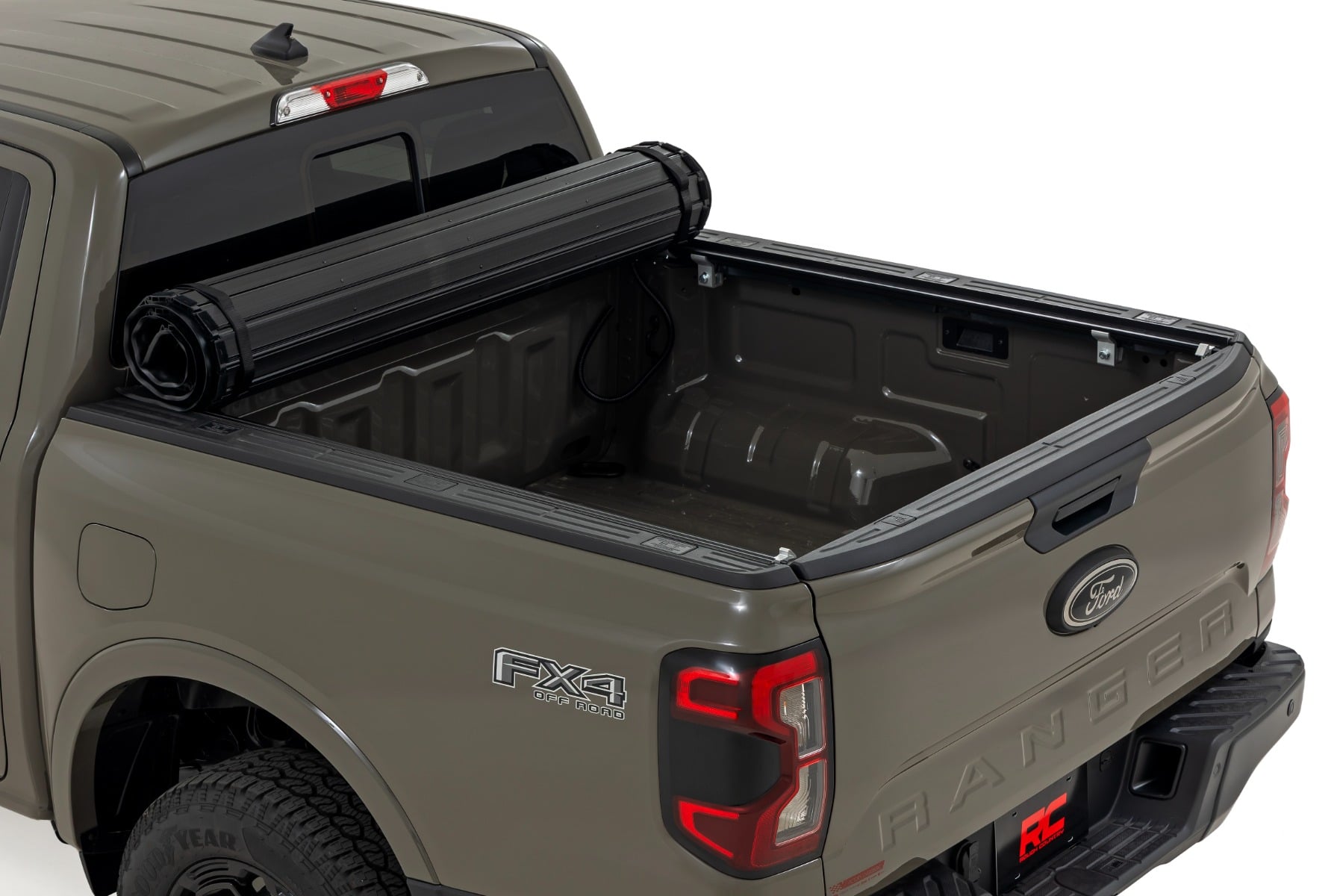 Hard Roll Up Bed Cover | 5' Bed | Ford Ranger 2WD/4WD (2024-2026) by Rough Country