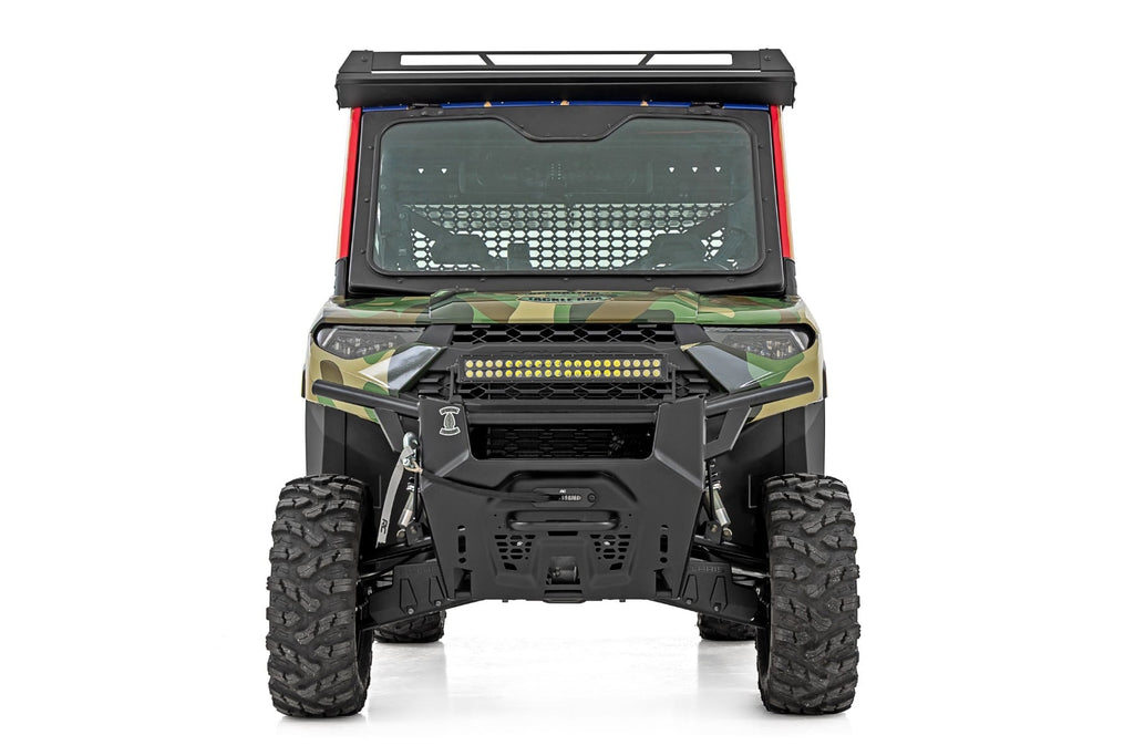 Electric Tilt Windshield | Glass | Formed Frame | Polaris Ranger XP 1000 by Rough Country