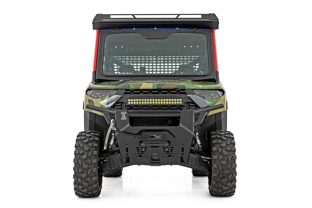 Electric Tilt Windshield | Glass | Formed Frame | Polaris Ranger XP 1000 by Rough Country