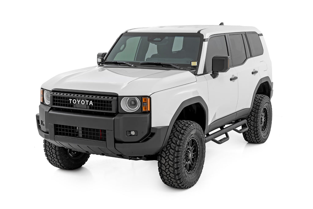 LED Light Kit | Ditch Mount | 3" OSRAM | Wide | Toyota Land Cruiser (24-26) by Rough Country