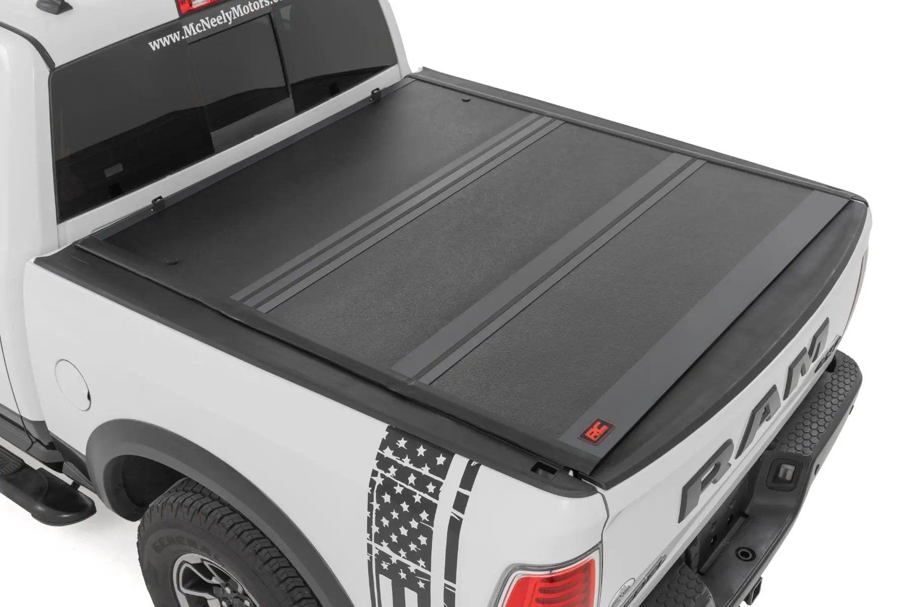 Hard Low Profile Bed Cover | 6'4" Bed | Ram 1500/2500/3500 2WD/4WD (10-25 & Classic) by Rough Country