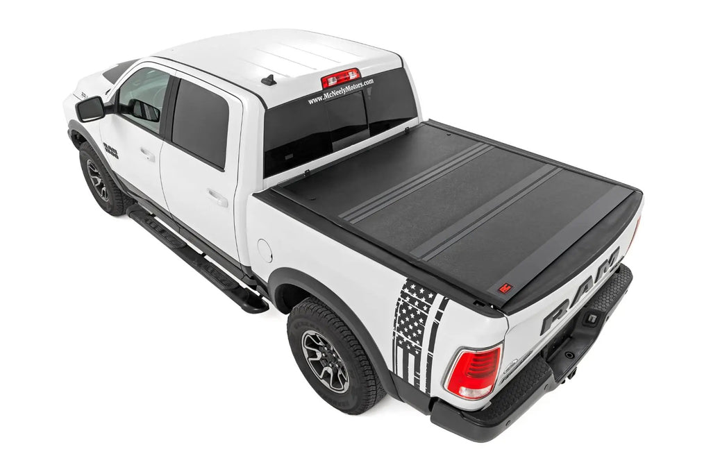 Hard Low Profile Bed Cover | 6'4" Bed | Ram 1500/2500/3500 2WD/4WD (10-25 & Classic) by Rough Country