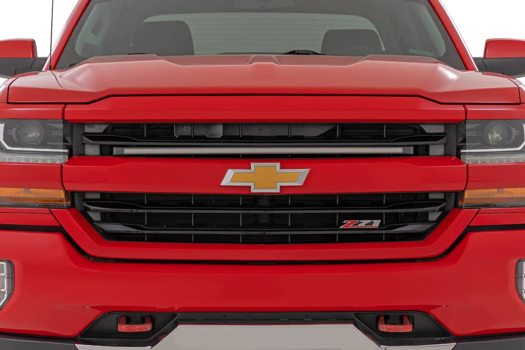 LED Light Kit | Grille Mount | 30 Inch DRL | Chevy Silverado 1500 (16-18) by Rough Country