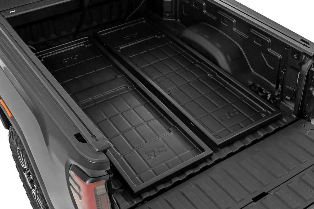 Slide-Out Truck Bed Cargo Trays | Fits 6'7"–6'10" Beds | Easy Tailgate Access by Rough Country