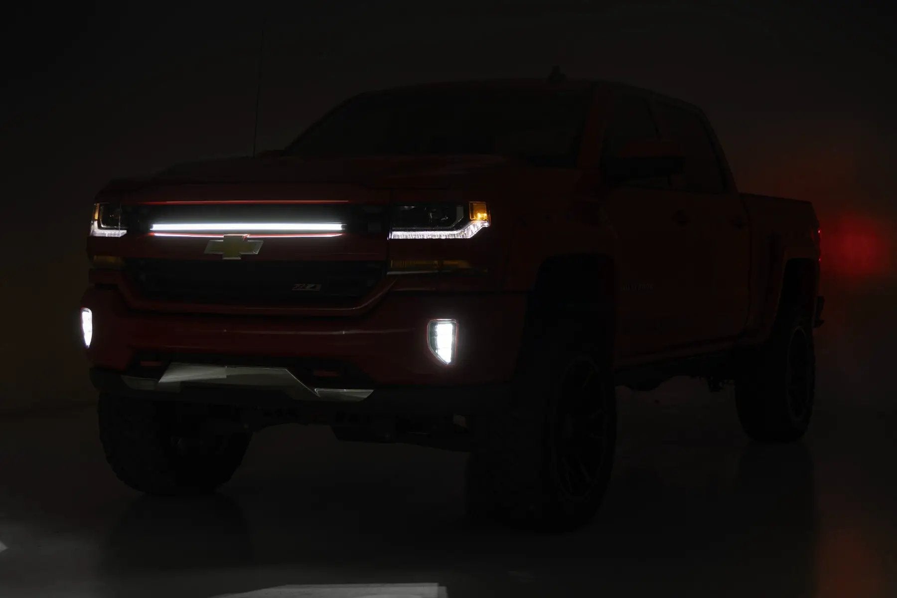 LED Light Kit | Grille Mount | 30 Inch DRL | Chevy Silverado 1500 (16-18) by Rough Country