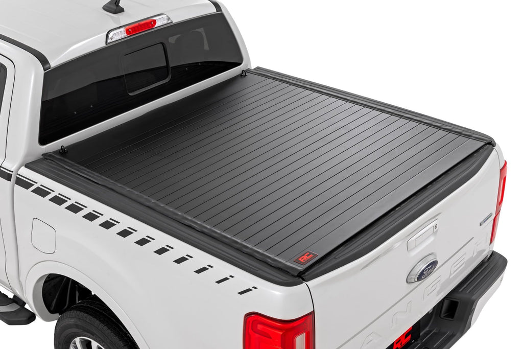 Hard Roll Up Bed Cover | 5' Bed | Ford Ranger 2WD/4WD (2019-2023) by Rough Country