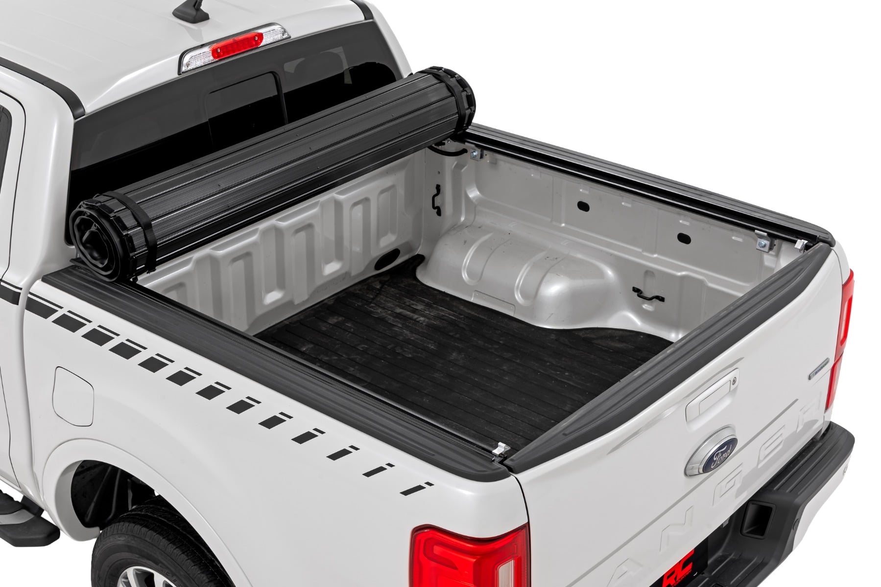 Hard Roll Up Bed Cover | 5' Bed | Ford Ranger 2WD/4WD (2019-2023) by Rough Country