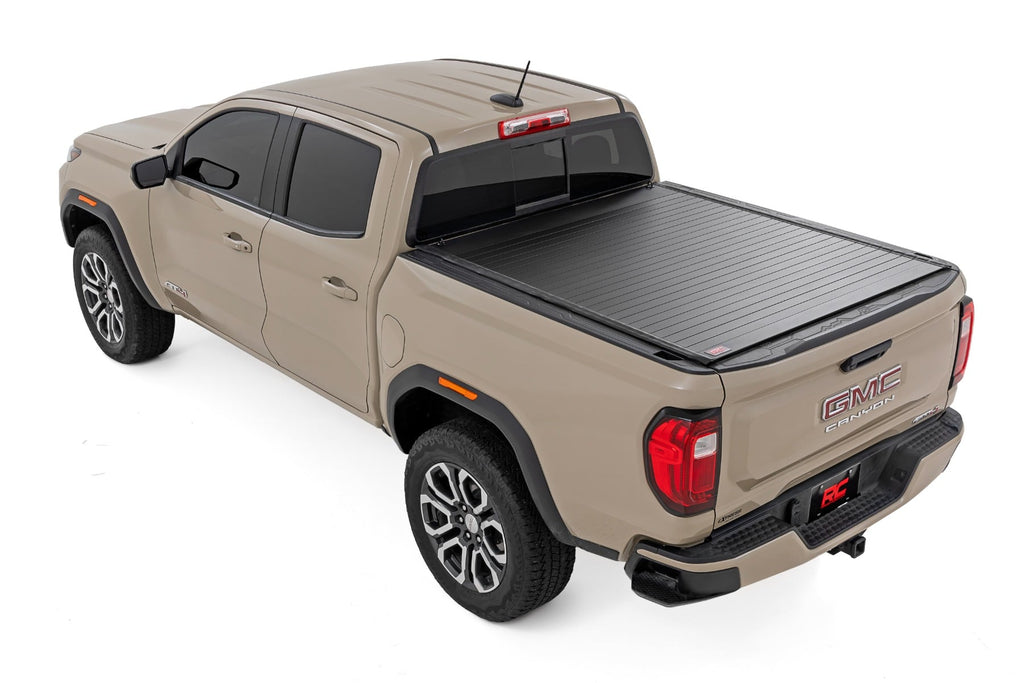 Hard Roll Up Bed Cover | 5' Bed | Chevy/GMC Canyon/Colorado 2WD/4WD (23-26) by Rough Country