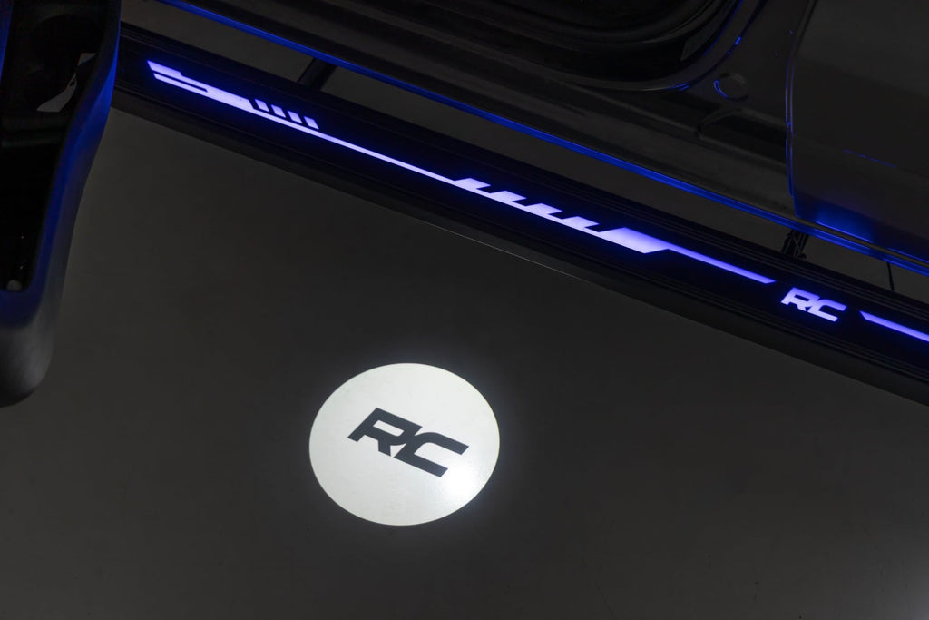 Multi-Color LED Running Boards | Crew Cab | Ram 1500 (19-26)/1500 TRX (21-24) by Rough Country