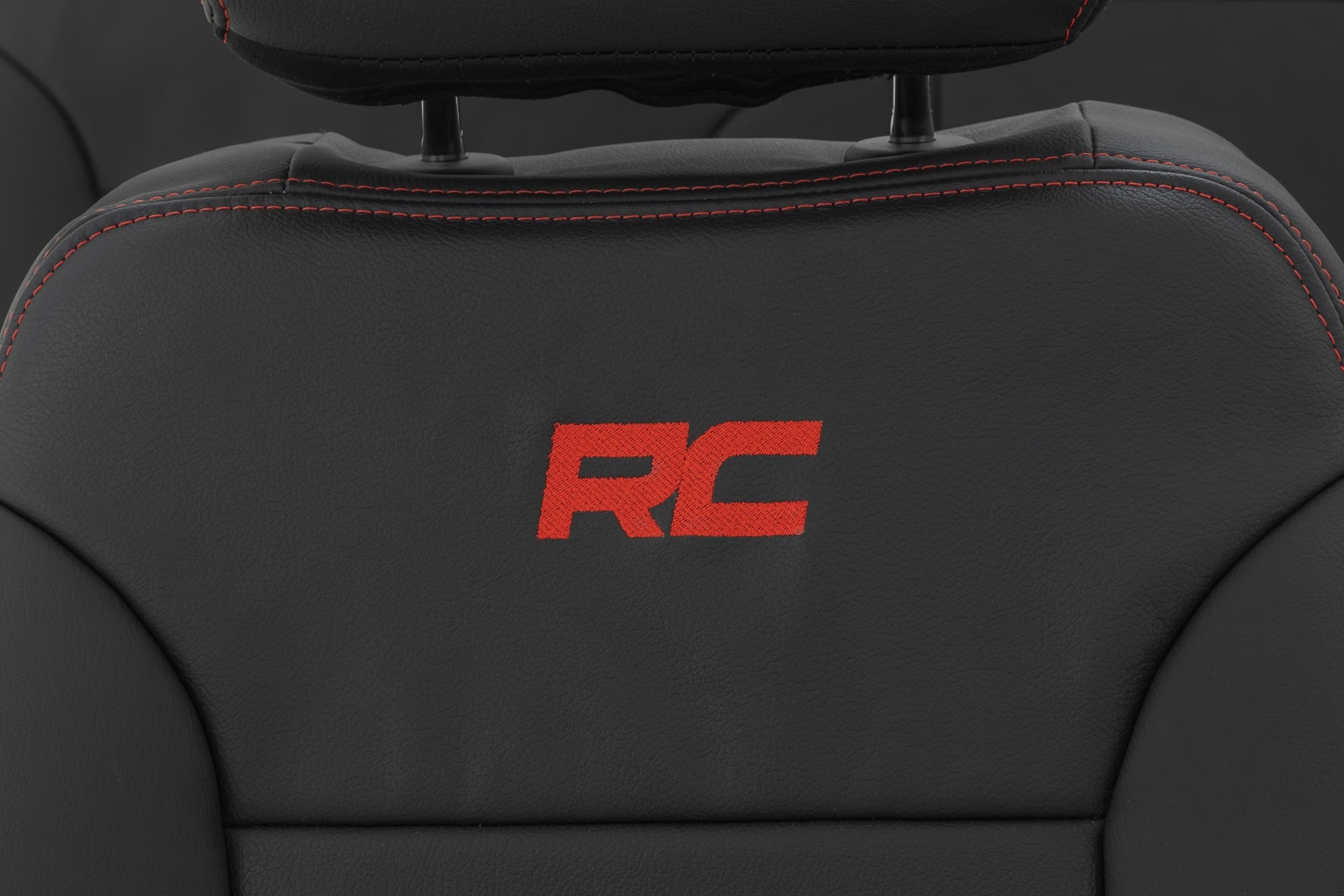 Leather Seat Covers | FR Bucket | RR 60/40 | Chevy/GMC Sierra 1500 (19-26)/Silverado 1500 (19-26) by Rough Country