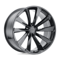 TW AILERON 20X10 5X114 +40 76 MET-GNMTL by TSW Alloy Wheels