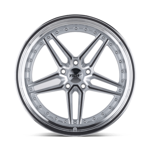 TW ASCA 20X10.5 5X112 +40 66.6 SLV MR FC by TSW Alloy Wheels