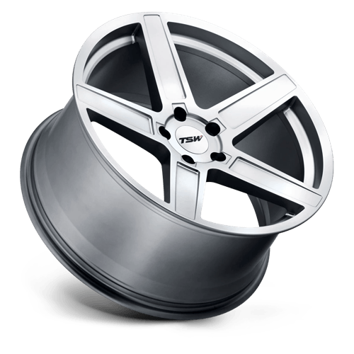 TW ASCENT 20X8.5 5X120 +35 76 M-TTNM SLV by TSW Alloy Wheels