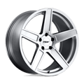 TW ASCENT 20X8.5 5X120 +35 76 M-TTNM SLV by TSW Alloy Wheels
